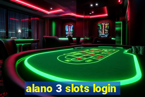 alano 3 slots login